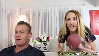 Teenager face jizz stepdad pecker