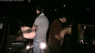 Fucking from inside the car for these bitches