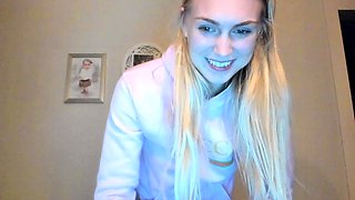 Hot Erotic blonde teens play with kinky toys