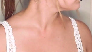 Sexy Smoking All in White