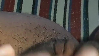 I Masturbate My Innocent Unshaven Pussy While My Parents Are at Work