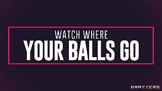 Watch Where Your Balls Go With Ryan Keely, Jimmy Michaels - Brazzers