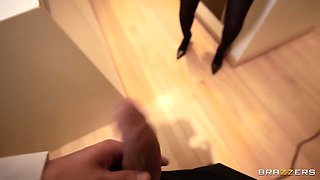 Jenny Kitty - Practices On The Dildo Then Suck Alex Stepsons Cock In Pov