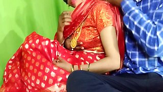 Sexy Indian Beautiful Bhabi In Red Saree Hard Fucking Moaning Hindi 16 Min