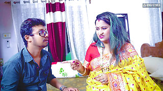 Tharki Dhogi Baba fucked Bhabhiji on the pretext of giving saving ( Hindi Audio )