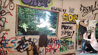 PornoVLOG - Italian amateur in abandoned location