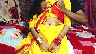 New Married Couple Having Romantic Sex