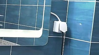 Peeping Tom Secretly Watches Woman in the Shower and Then Gets to Fuck Her.