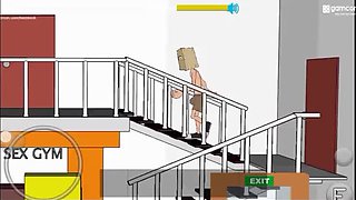 Fuckerman Sex Gym: Indian Curvy Anal Blowjob Adventure