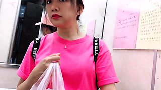 Lucky Guy Orders Delivery and Gets a Beautiful Big-Breasted