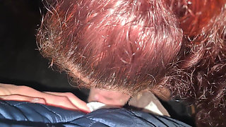 POV fucked in a forest in the middle of the night