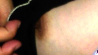 Nipples of a sleeping Japanese girl