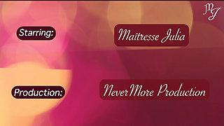 Interactive JOI for Pantyhose and Heel Fetishist! Follow My Instructions and Obey - Mistress Julia