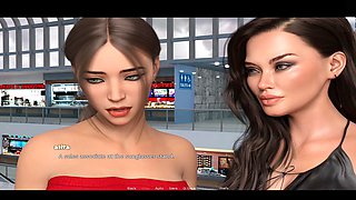 Animated adult visual novel featuring Alita4k in a family-themed game with big ass and big boobs