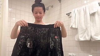 In the Bathroom Subcribe Me for Watch More