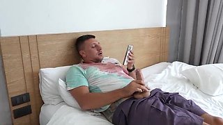 Hot Russian Step Sister Sucks Big Cock After Fight - Homemade Blowjob & Doggy Sex