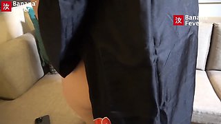 Curvy Blonde Student Meeting Chinese Anime Enthusiast AMWF - BananaFever