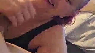 Sluty Hotwife Swallows Cock