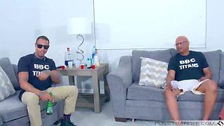 Step Sister Takes Huge BBC Gangbang - Blowjob, Facial & Anal