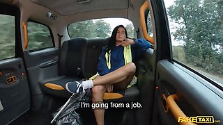 Picked up a lady doing community service! - faux taxi