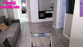 Blonde emo amateur solo masturbation