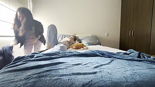 My Best Friend Teaches Me How to Suck Pussy and Has an Orgasm