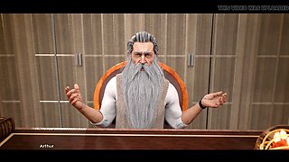 3d animated, technician, lusting