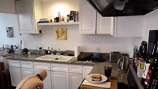 Amateur blondie solo anal masturbation