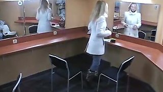 Provoking chick caught on cam!