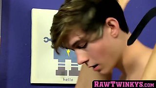 RawTwinkys.com - Twink ticked hard before being tied up and pounded deep with -Censored-