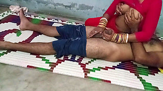 First Time Indian Maid Touching Dick