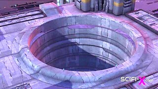 Extraordinary floozy - futa scene - Scifi-X