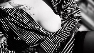 Perched on washer for a spin cycle