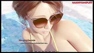 Stepson Playing with Stepmom's Big Ass in a Sexy Bikini - Heartproblems 36 by Xenorav