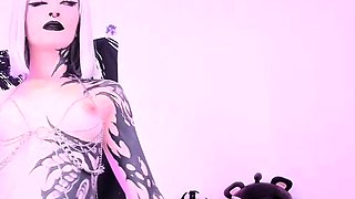 slut his tall blonde fetish flashing ass on live webcam