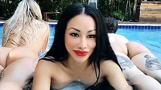 Hot teens group sex and jizz