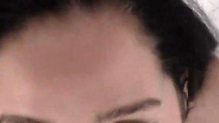 Young Innocent Student Mishell Maze Get Spit and Cum on Her Face