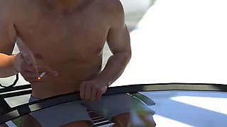 My Italian Hot Wife: Wife Cuck Her Husband with His Friends by the Pool - Episode 7