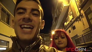 Public Sex on the Street with a Stranger After a Party ⛔