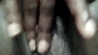 Rubbing Fingering My Wet Big Labia Pussy