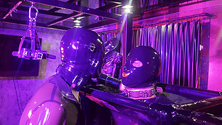 Perv in the Vacuum Tower with Ava Fetishart Fucking Rubber - Part 2