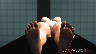 Doggystyle clip with lovely lassie from 3DXPassion