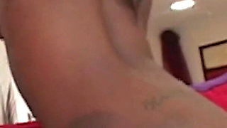 Spanking Wonderful Chocolate Star Until Her Black Big Booty Ripples Like Water in a Lake.