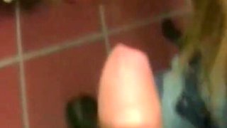 Horny Fuck in a Public Toilet