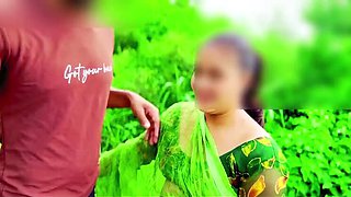 Desi Girl Fucking in Jungle with BF - Cute Indian Babe Hardcore Sex Hindi MMS