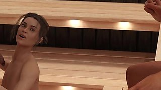 Lisa Total Investigation! by Dragofinder Studio - Swinging at the Nudist Spa 9