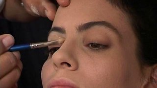 Nasty Makeup Argentina Bukkake - Angeles: Blowjob, Cumshot  Latina Porn
