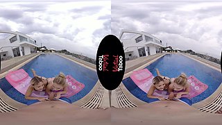 Alecia Fox, Lika Star VR Porn: Pool Porn And Bro's Hoes - VirtualTaboo