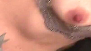 French Cougar Licks Toes