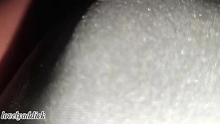 Sleepy Step Sister Under Blanket - Big Tits & Pink Nipples Close Up Voyeur